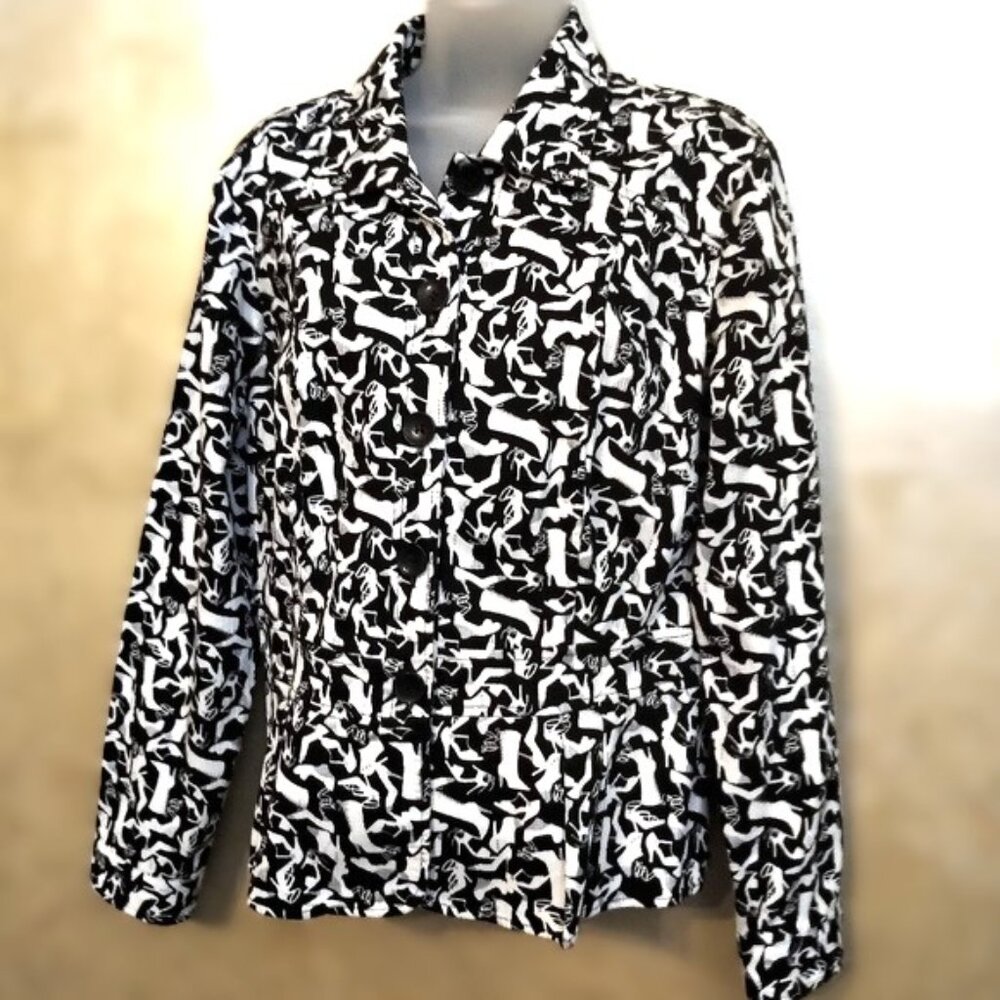 Unusual Christopher & Banks Light Jacket EUC L
